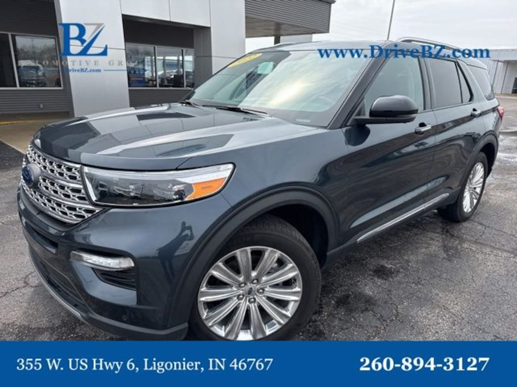 Certified 2022 Ford Explorer Limited SUV