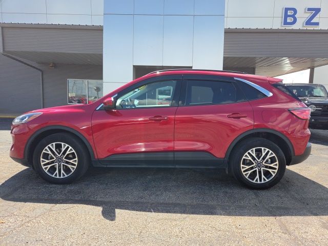 Used 2022 Ford Escape SEL with VIN 1FMCU9H62NUB11854 for sale in Ligonier, IN
