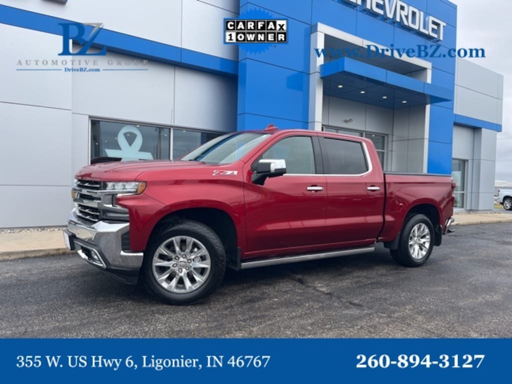 Used 2021 Chevrolet Silverado 1500 LTZ Truck