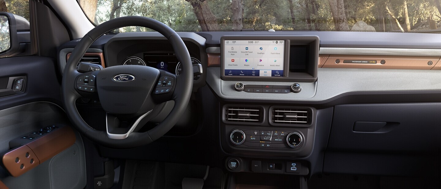 Interior of a 2024 Ford Maverick