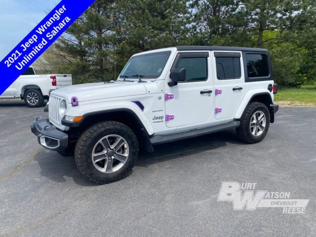 Used 2021 Jeep Wrangler Unlimited Sahara