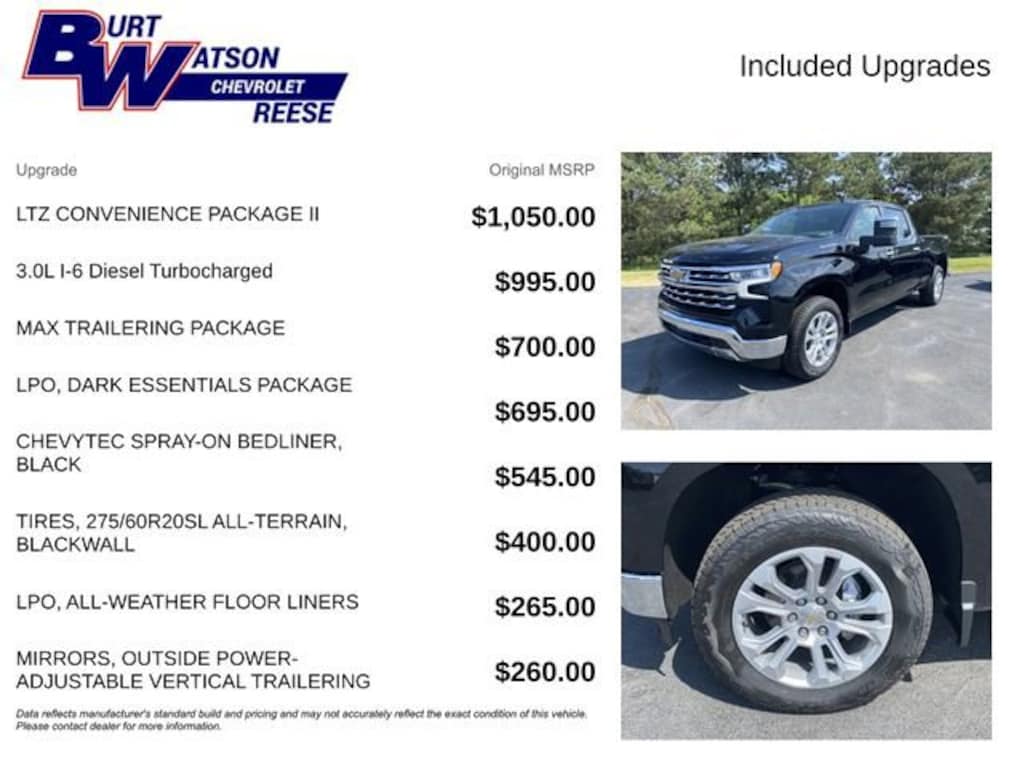 New 2026 Chevrolet Silverado 1500 LTZ Truck