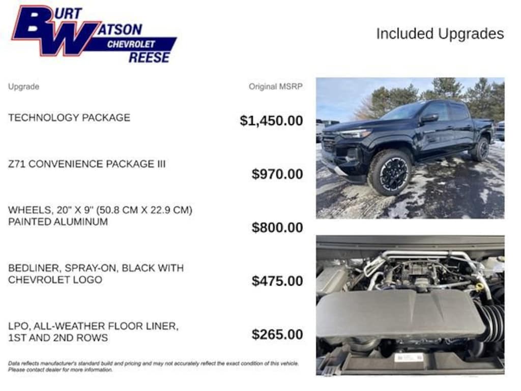 New 2026 Chevrolet Colorado Z71 Truck