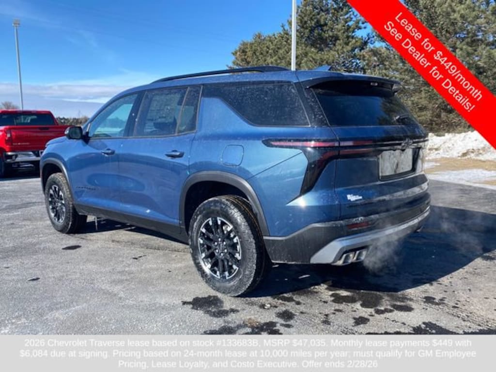 New 2026 Chevrolet Traverse Z71 SUV