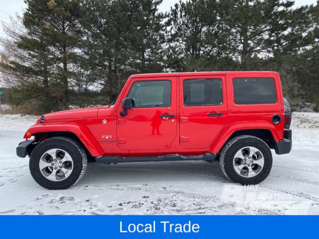 Used 2018 Jeep Wrangler JK Unlimited Sahara