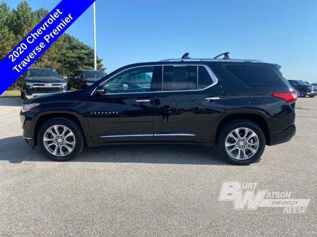 Used 2020 Chevrolet Traverse Premier with VIN 1GNEVKKW8LJ260186 for sale in Reese, MI