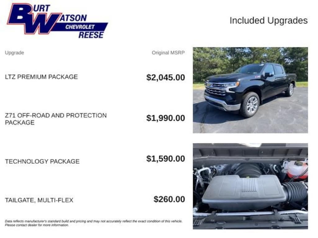 New 2026 Chevrolet Silverado 1500 LTZ Truck