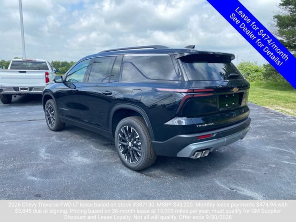 New 2026 Chevrolet Traverse LT SUV