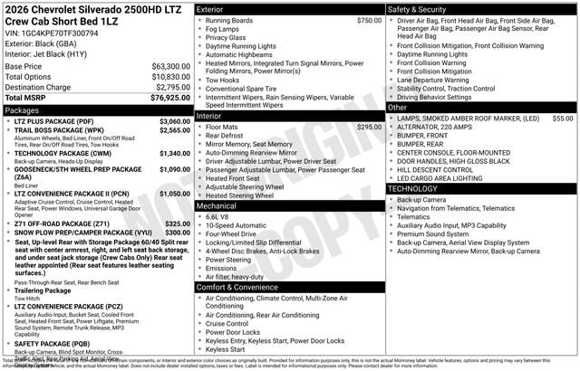 2026 Chevrolet Silverado 2500 HD LTZ - Photo 39