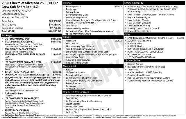 2026 Chevrolet Silverado 2500 HD LTZ - Photo 40