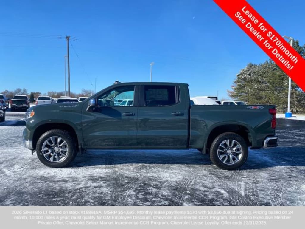 New 2026 Chevrolet Silverado 1500 LT (2FL) Truck