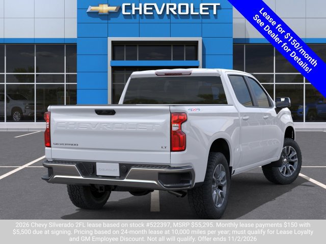 New 2026 Chevrolet Silverado 1500 LT (2FL) Truck