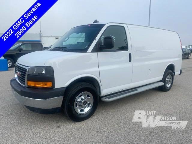 Used 2022 GMC Savana Cargo Work Van with VIN 1GTW7AF71N1240319 for sale in Reese, MI