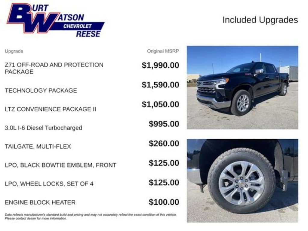 New 2026 Chevrolet Silverado 1500 LTZ Truck