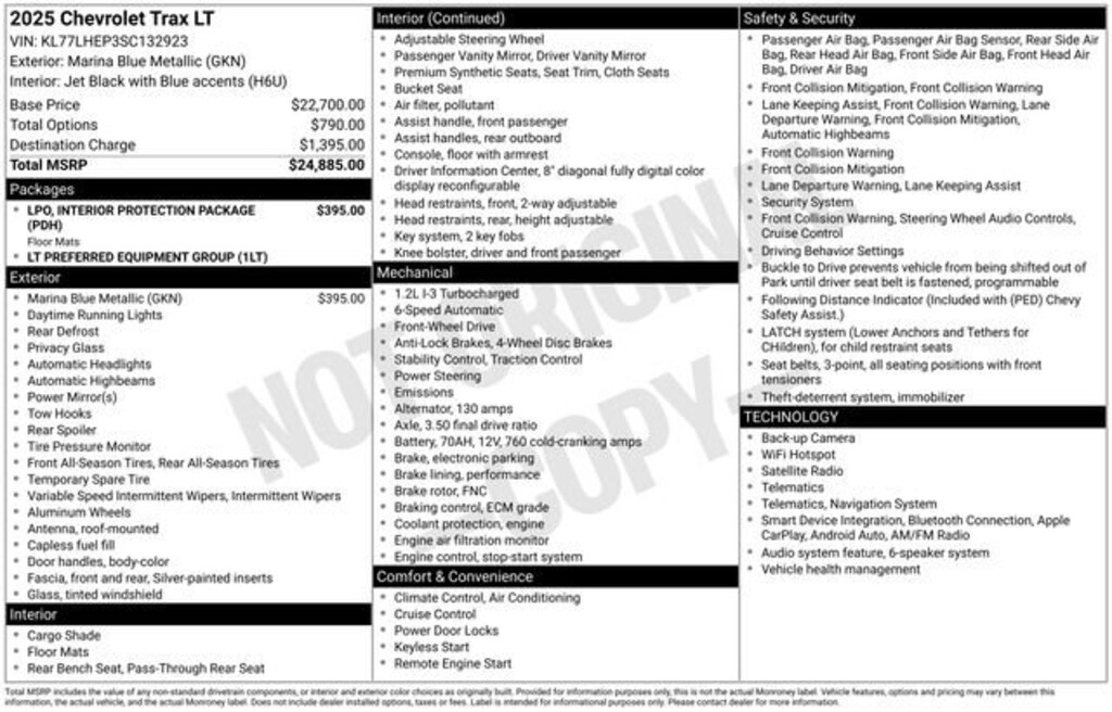Used 2025 Chevrolet Trax LT SUV
