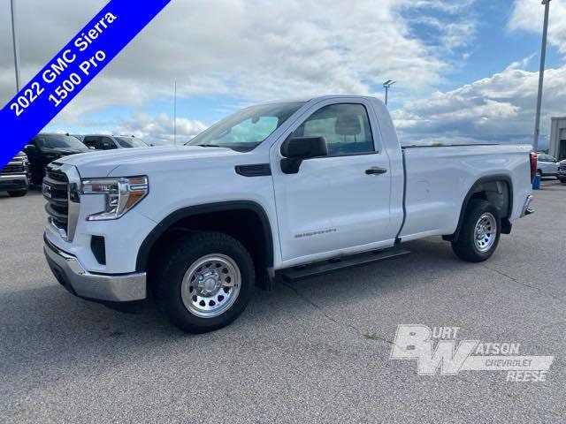 Used 2022 GMC Sierra 1500 Limited Pro with VIN 3GTN9AED5NG100983 for sale in Reese, MI