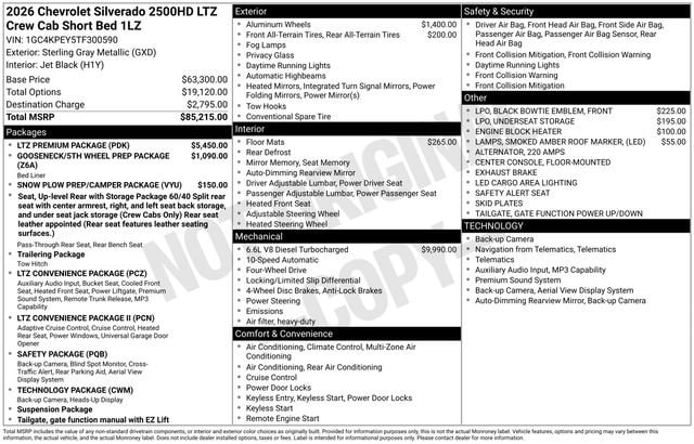 2026 Chevrolet Silverado 2500 HD LTZ - Photo 34