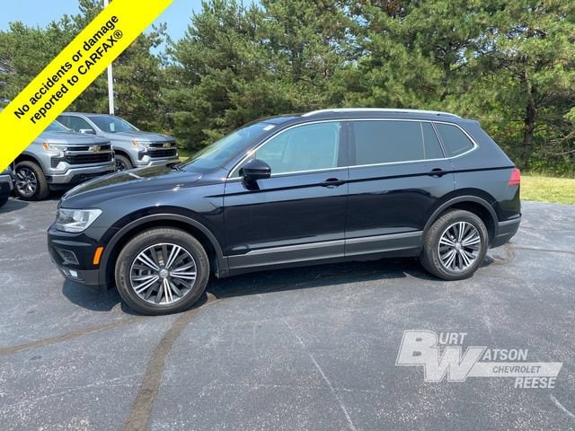 Used 2018 Volkswagen Tiguan SEL with VIN 3VV2B7AX6JM016999 for sale in Reese, MI