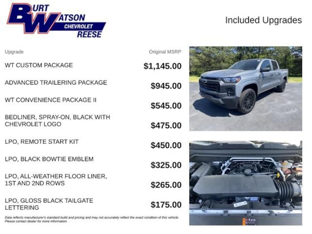 New 2026 Chevrolet Colorado WT Truck