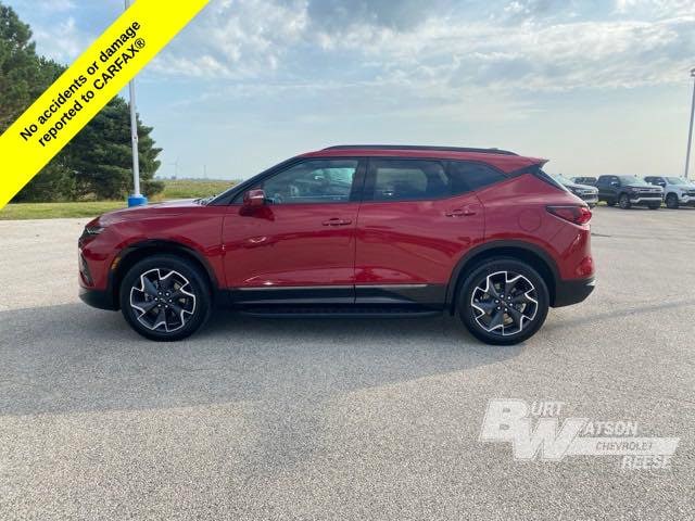 Used 2021 Chevrolet Blazer RS with VIN 3GNKBERS2MS577476 for sale in Reese, MI