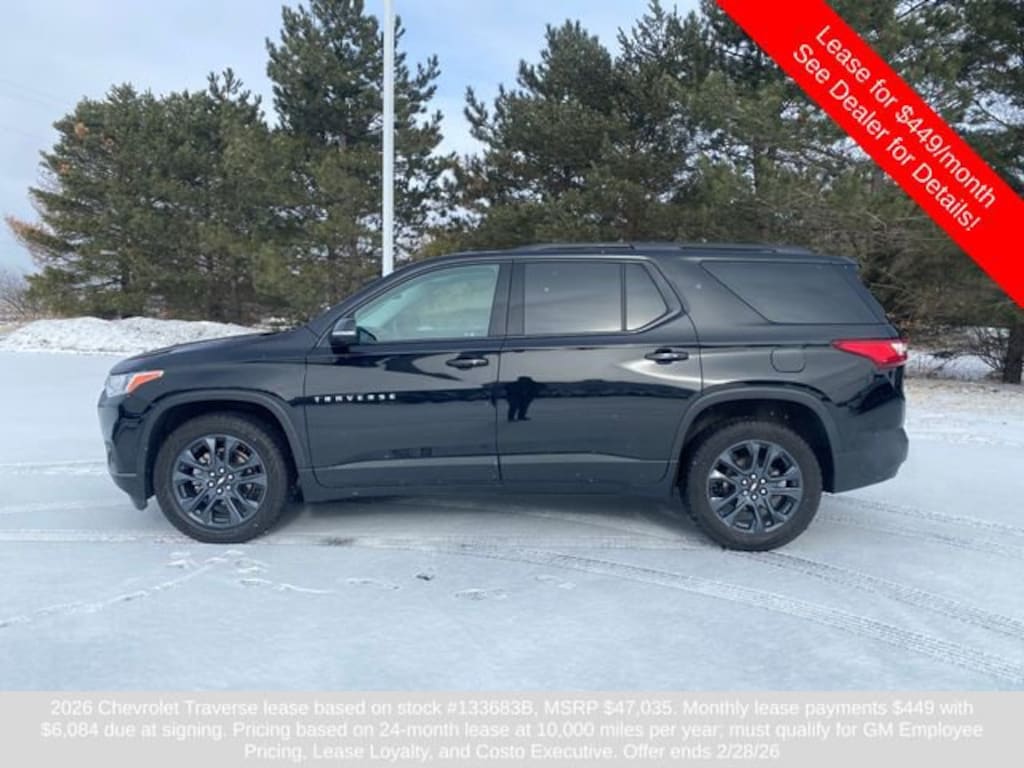 Used 2020 Chevrolet Traverse RS SUV