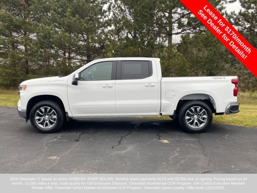 New 2026 Chevrolet Silverado 1500 LT (2FL) Truck