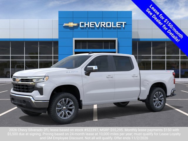New 2026 Chevrolet Silverado 1500 LT (2FL) Truck
