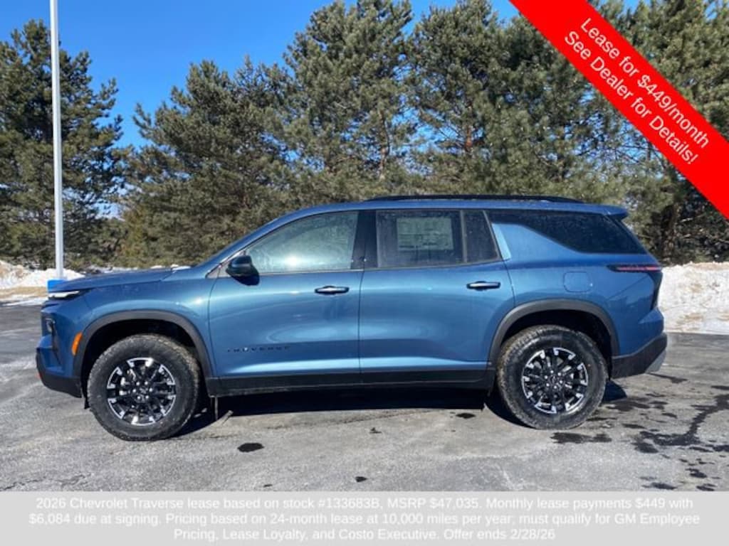 New 2026 Chevrolet Traverse Z71 SUV