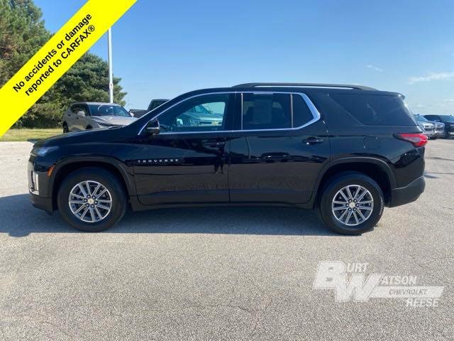 Used 2022 Chevrolet Traverse 1LT with VIN 1GNEVGKW6NJ153363 for sale in Reese, MI