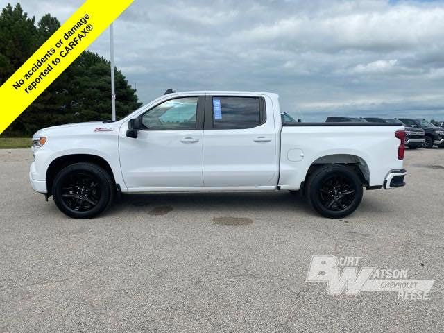 Certified 2022 Chevrolet Silverado 1500 RST with VIN 1GCUDEED7NZ504207 for sale in Reese, MI