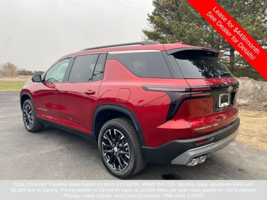 New 2026 Chevrolet Traverse LT SUV