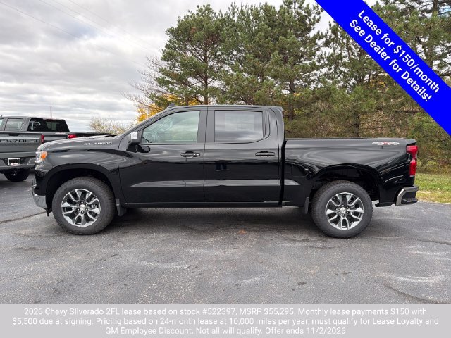 New 2026 Chevrolet Silverado 1500 LT (2FL) Truck