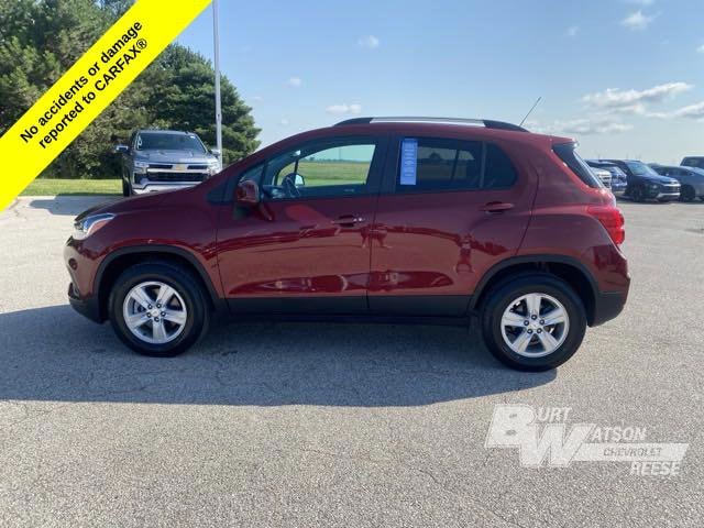 Certified 2022 Chevrolet Trax LT with VIN KL7CJPSM6NB529657 for sale in Reese, MI