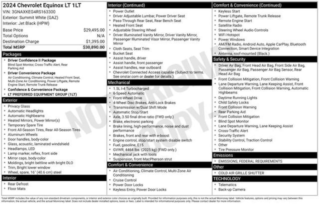 Used 2024 Chevrolet Equinox LT SUV