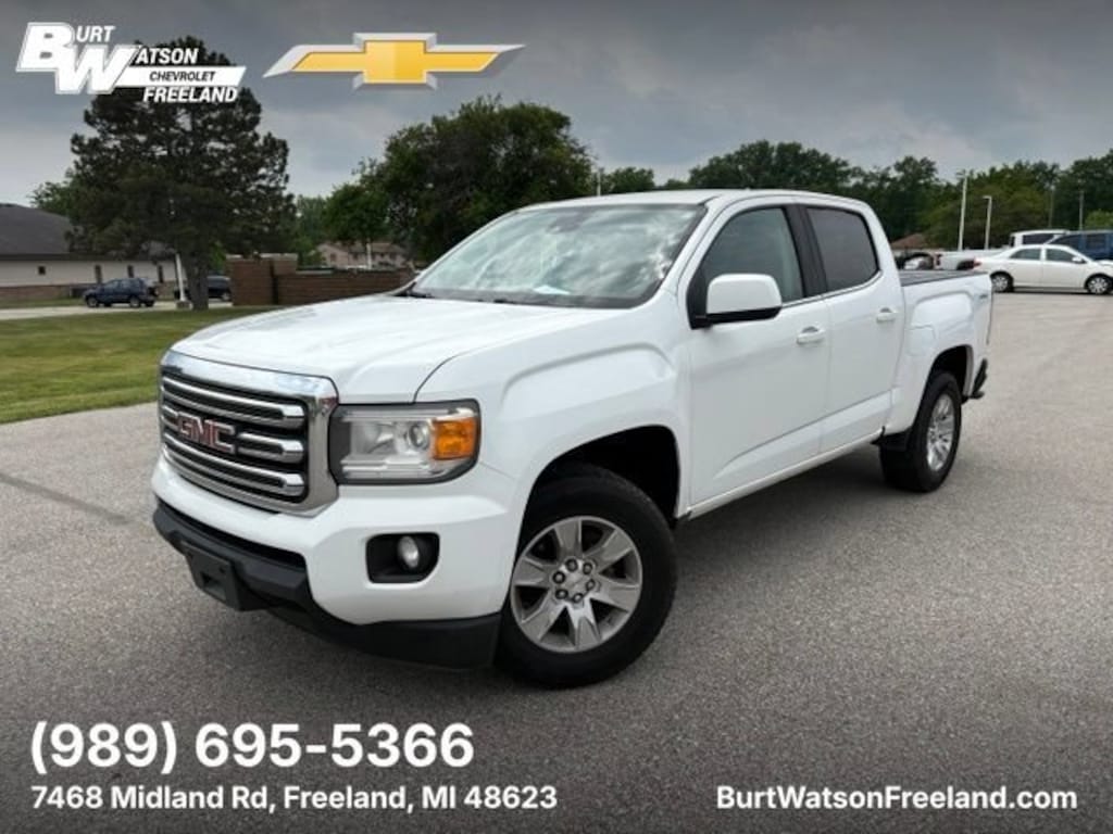Used 2017 GMC Canyon 4WD SLE Truck