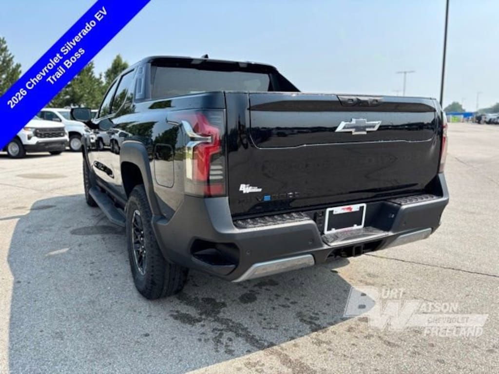 New 2026 Chevrolet Silverado EV Trail Boss - Extended Range Truck