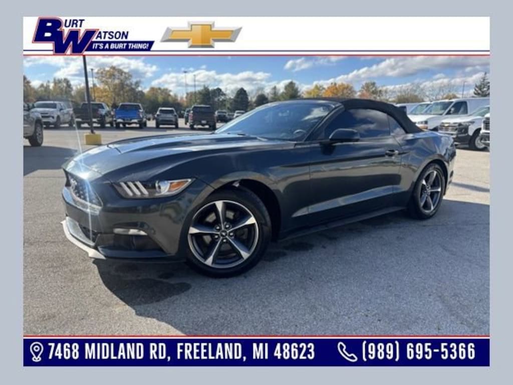 Used 2015 Ford Mustang 2dr Conv V6