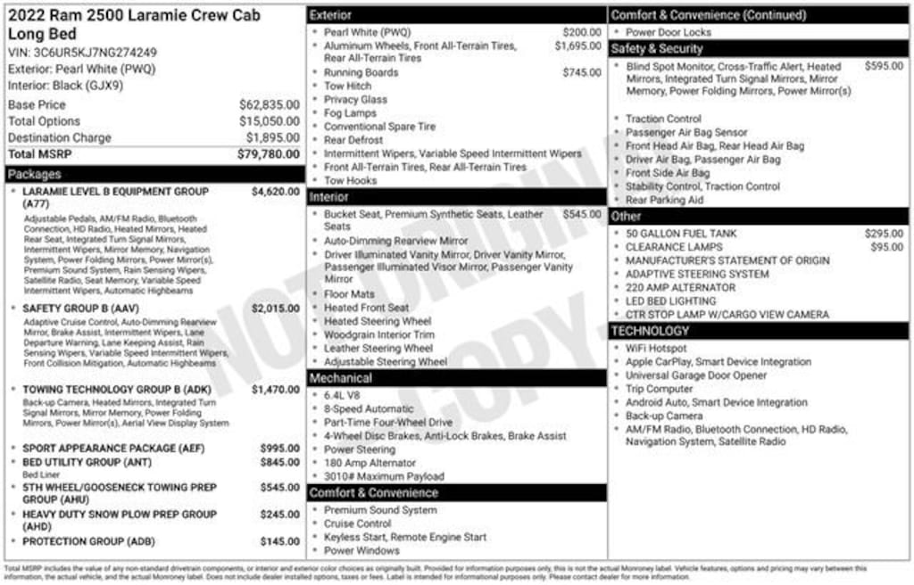 Used 2022 Ram 2500 Laramie
