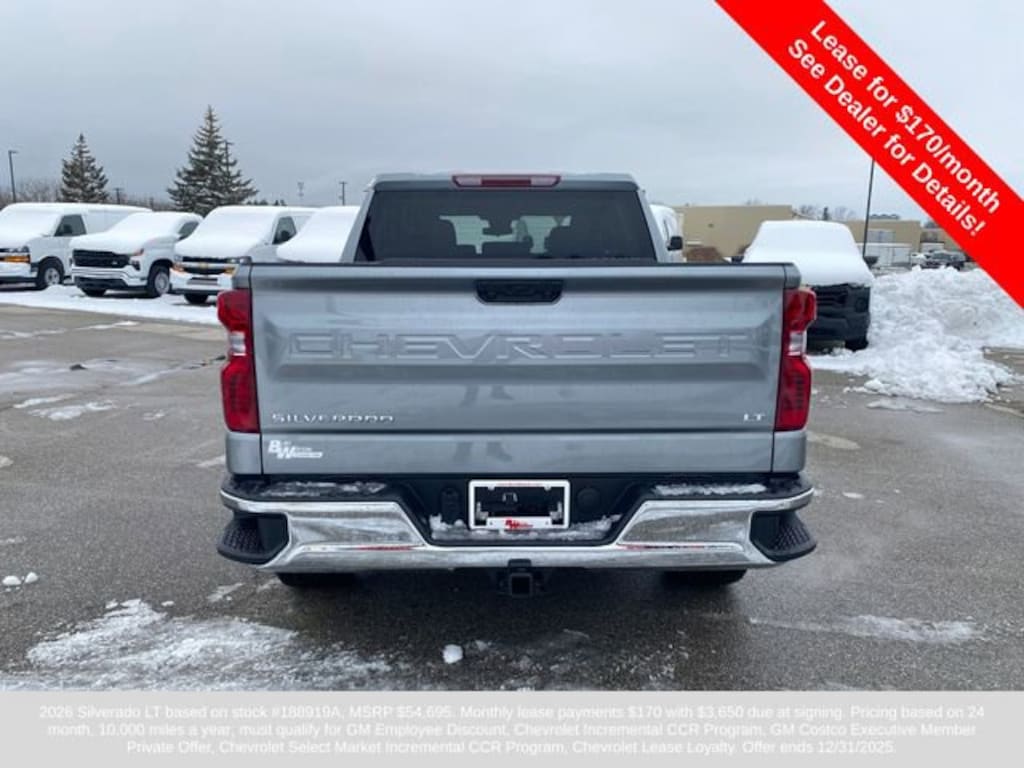 New 2026 Chevrolet Silverado 1500 LT (2FL) Truck