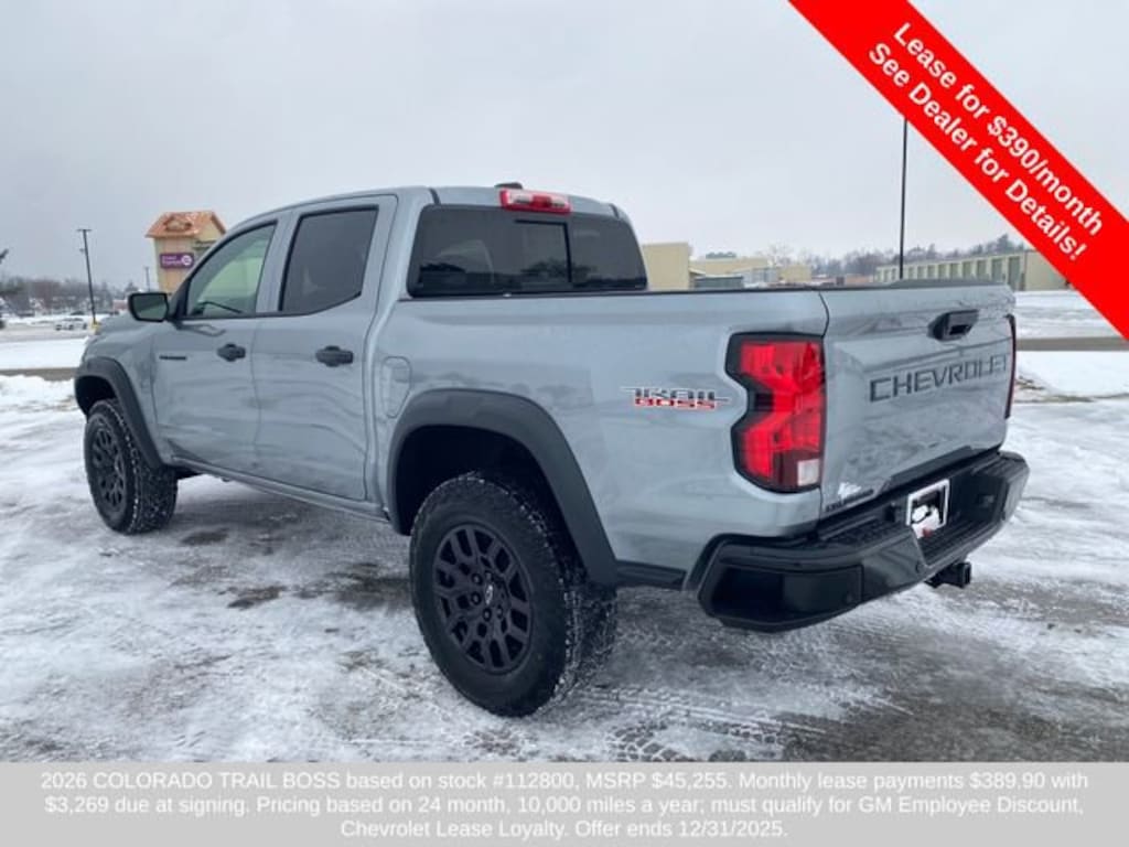 New 2026 Chevrolet Colorado Trail Boss Truck