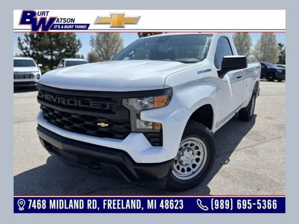 New 2025 Chevrolet Silverado 1500 WT Truck