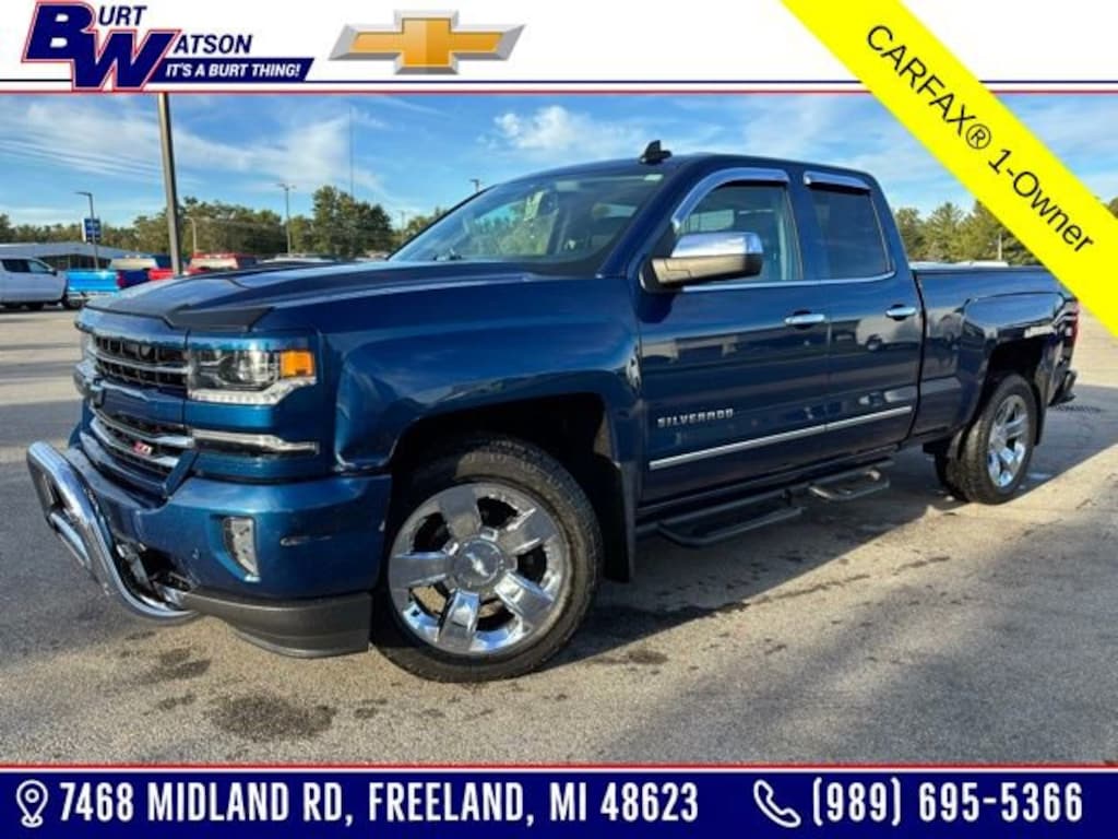 Used 2018 Chevrolet Silverado 1500 LTZ Truck