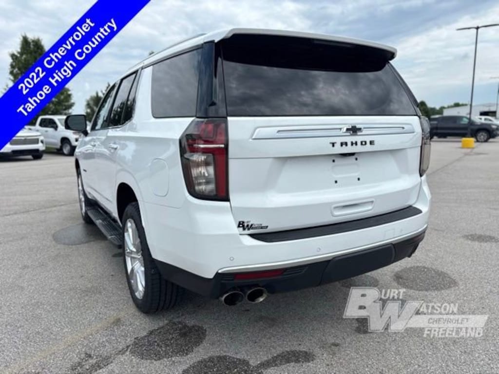 Used 2022 Chevrolet Tahoe High Country SUV