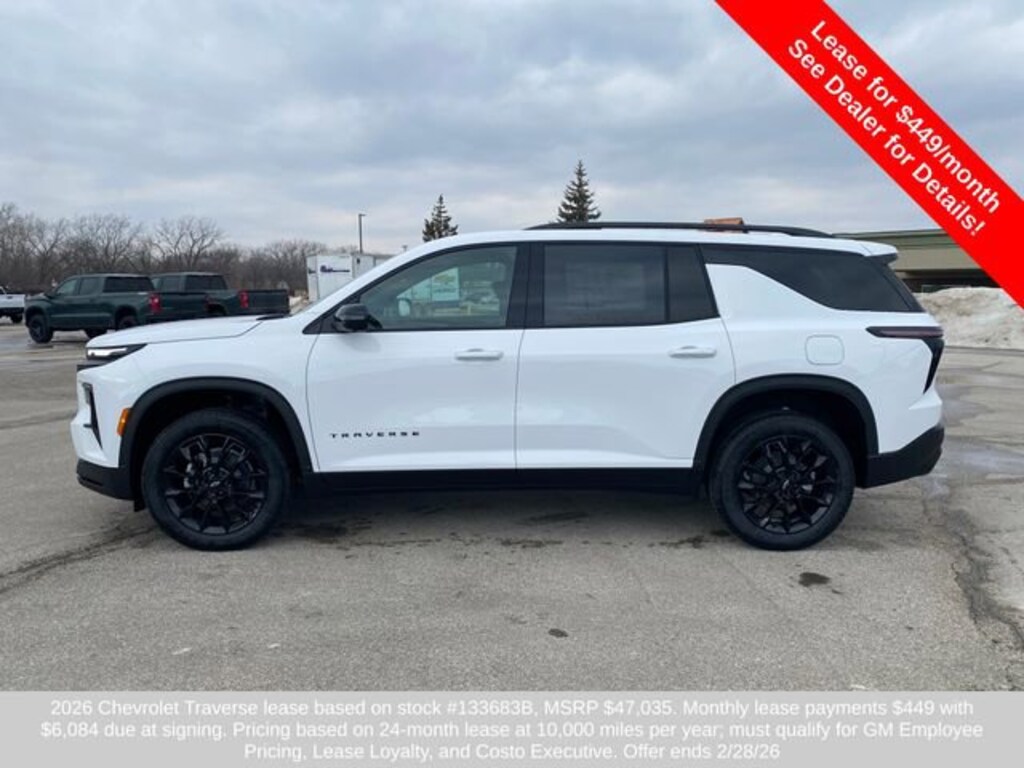 New 2026 Chevrolet Traverse LT SUV