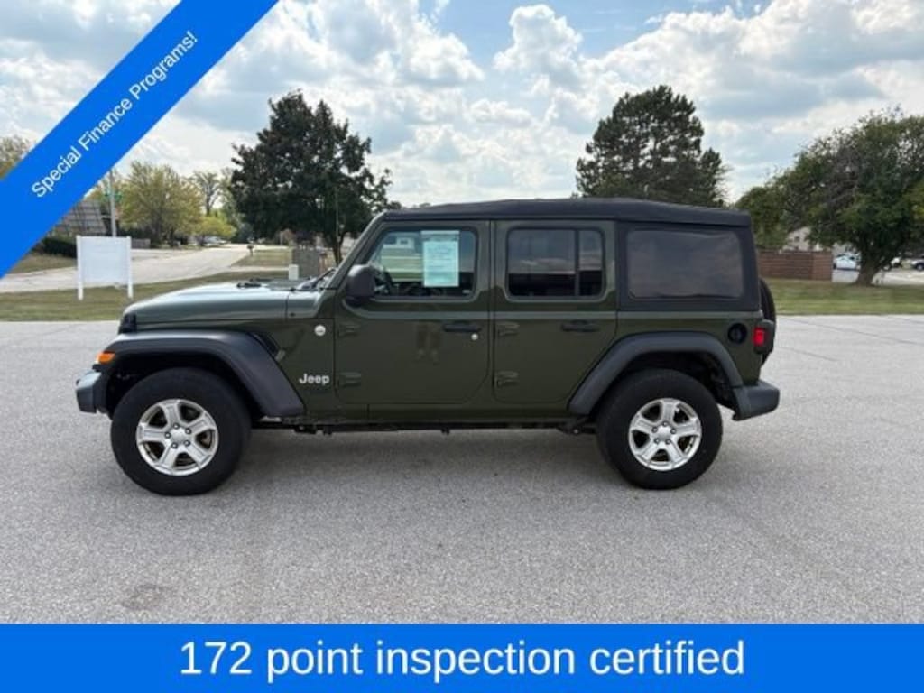 Used 2021 Jeep Wrangler Unlimited Sport S
