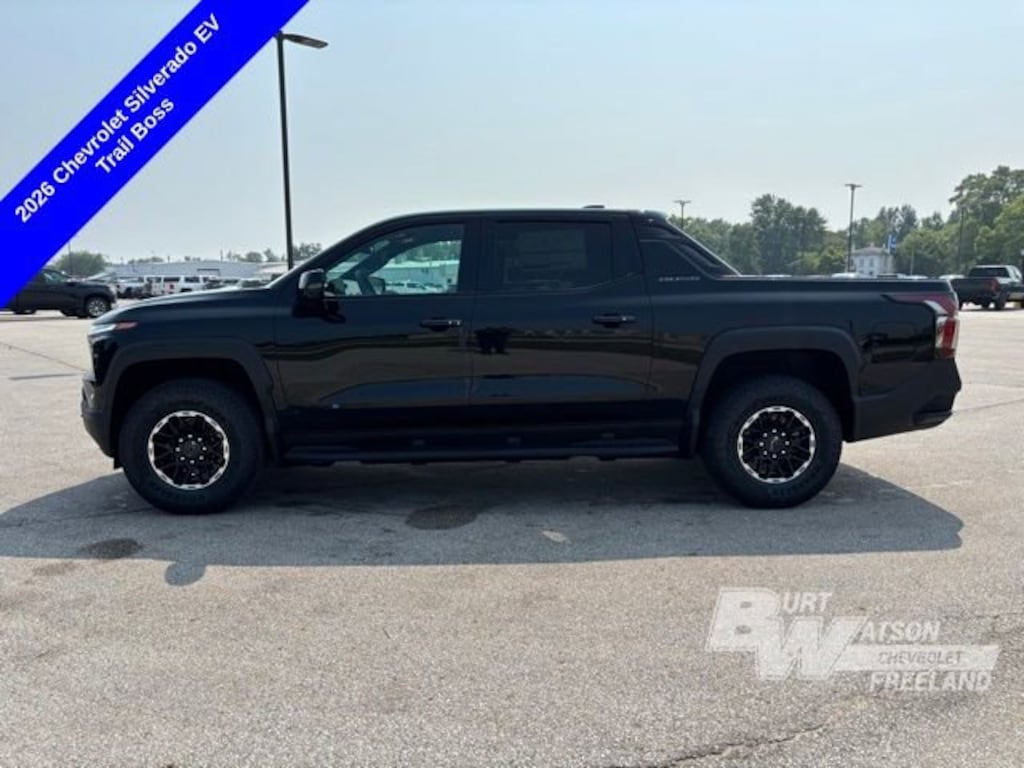 New 2026 Chevrolet Silverado EV Trail Boss - Extended Range Truck