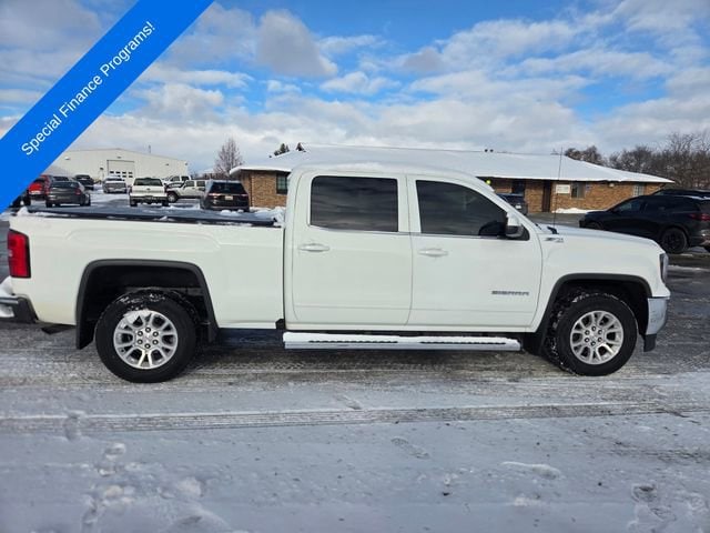 Used 2018 GMC Sierra 1500 SLE with VIN 3GTU2MEC1JG511347 for sale in Freeland, MI