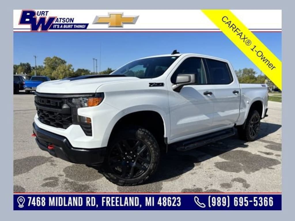 Used 2023 Chevrolet Silverado 1500 Custom Trail Boss Truck