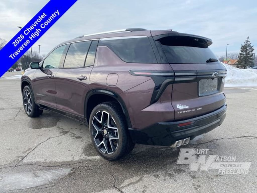 New 2026 Chevrolet Traverse High Country SUV