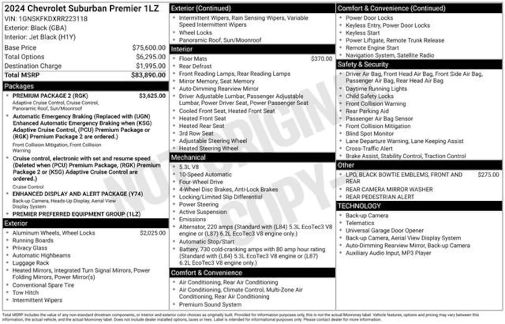 Used 2024 Chevrolet Suburban Premier SUV